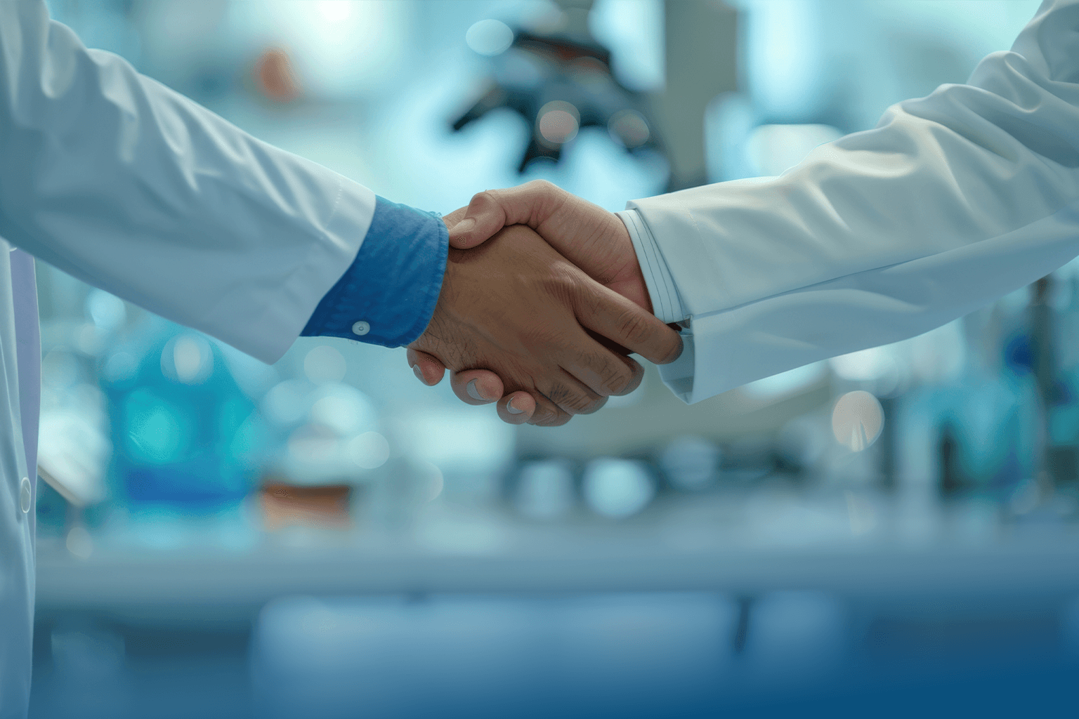 Team Partnership Handshake - Building Trusted Relationships