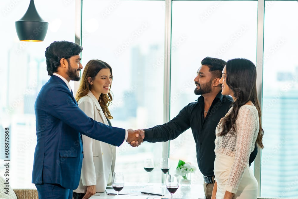 Team Partnership Handshake - Building Trusted Relationships